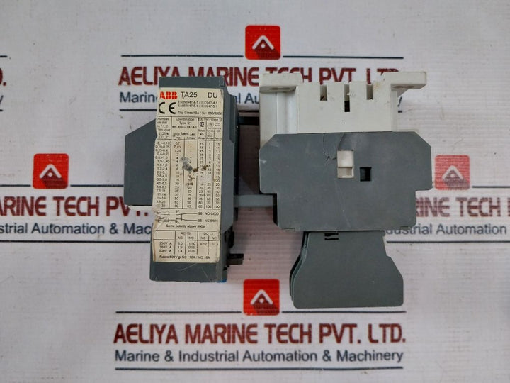 Abb A16-30-01 30A Contactor With Ta25 Du Thermal Overload Relay Set
