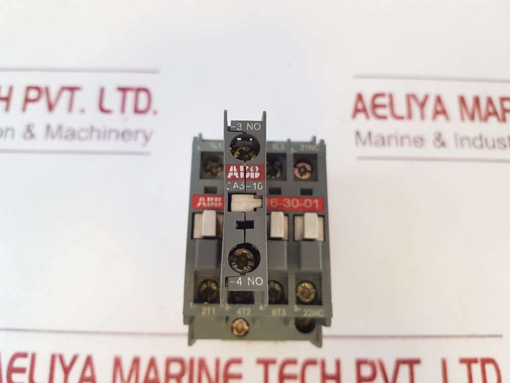 Abb A16-30-01 Contactor With Ca5-10 Auxiliary Contact