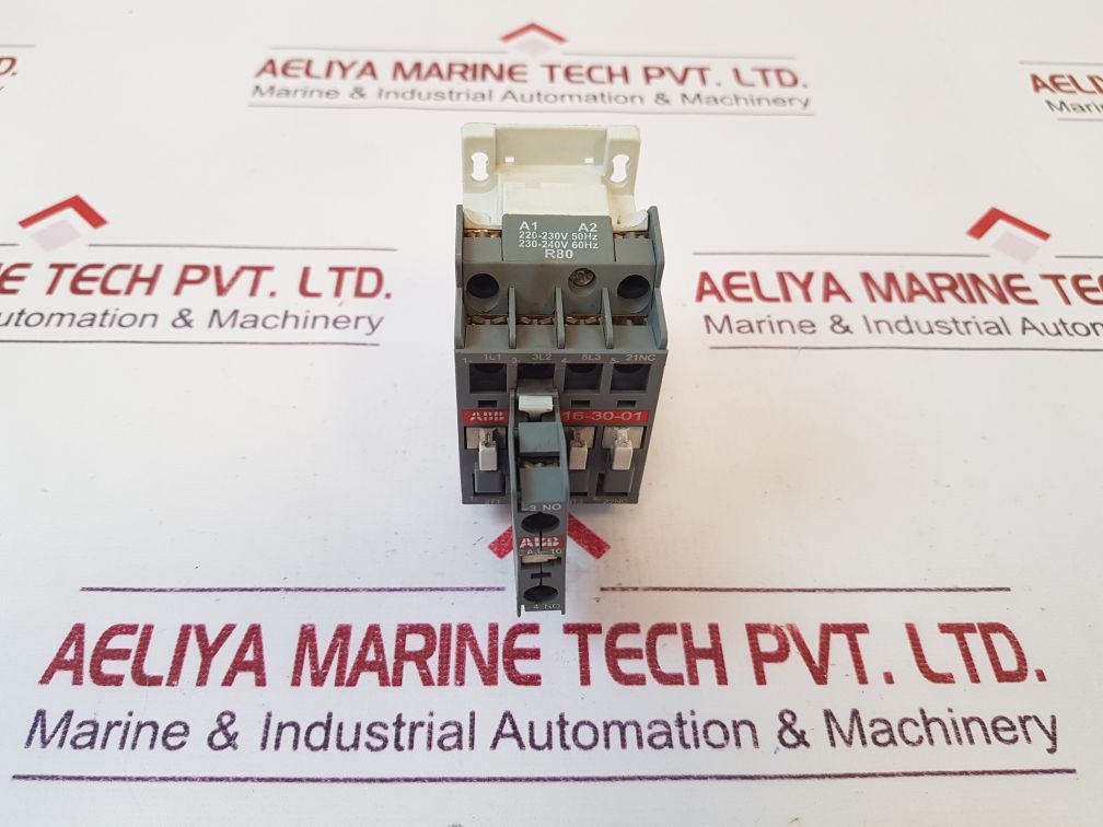 Abb A16-30-01 Contactor With Ca5-10 Auxiliary Contact