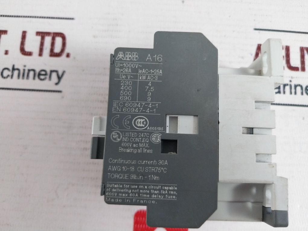 Abb A16-40-00 Contactor