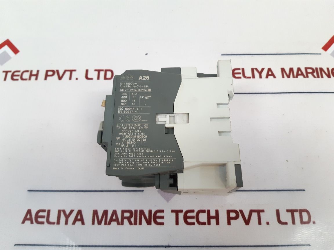 Abb A26-30-10 Contactor A26