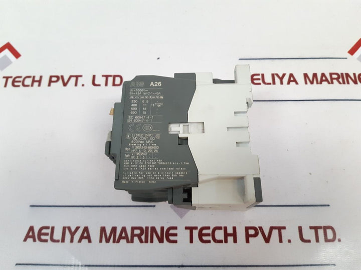 Abb A26-30-10 Contactor A26