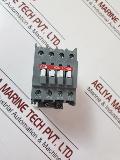 Abb a26-40-00 contactor 1sbl241201r8800