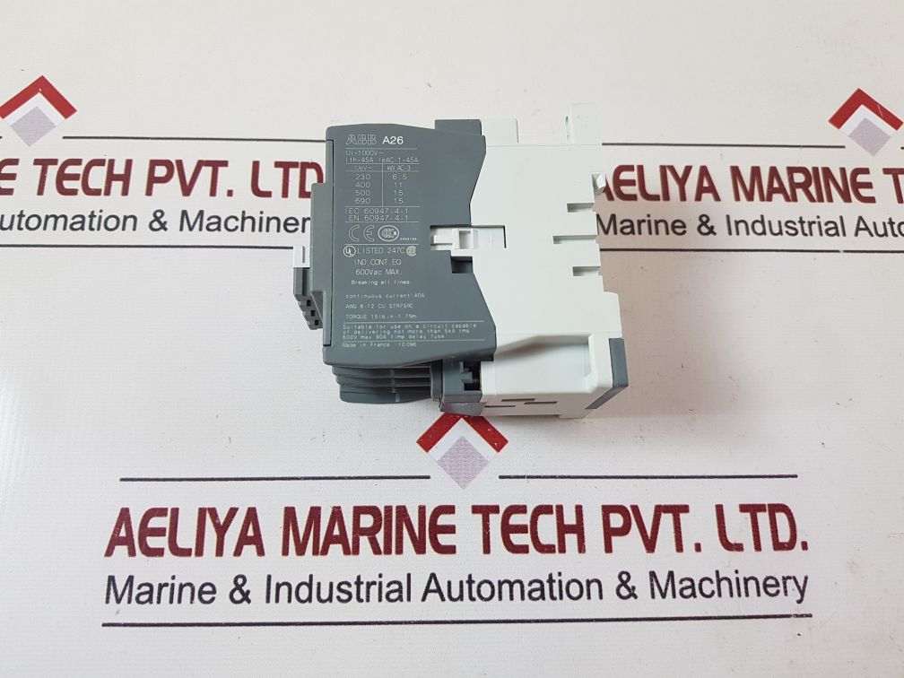 Abb a26-40-00 contactor 1sbl241201r8800