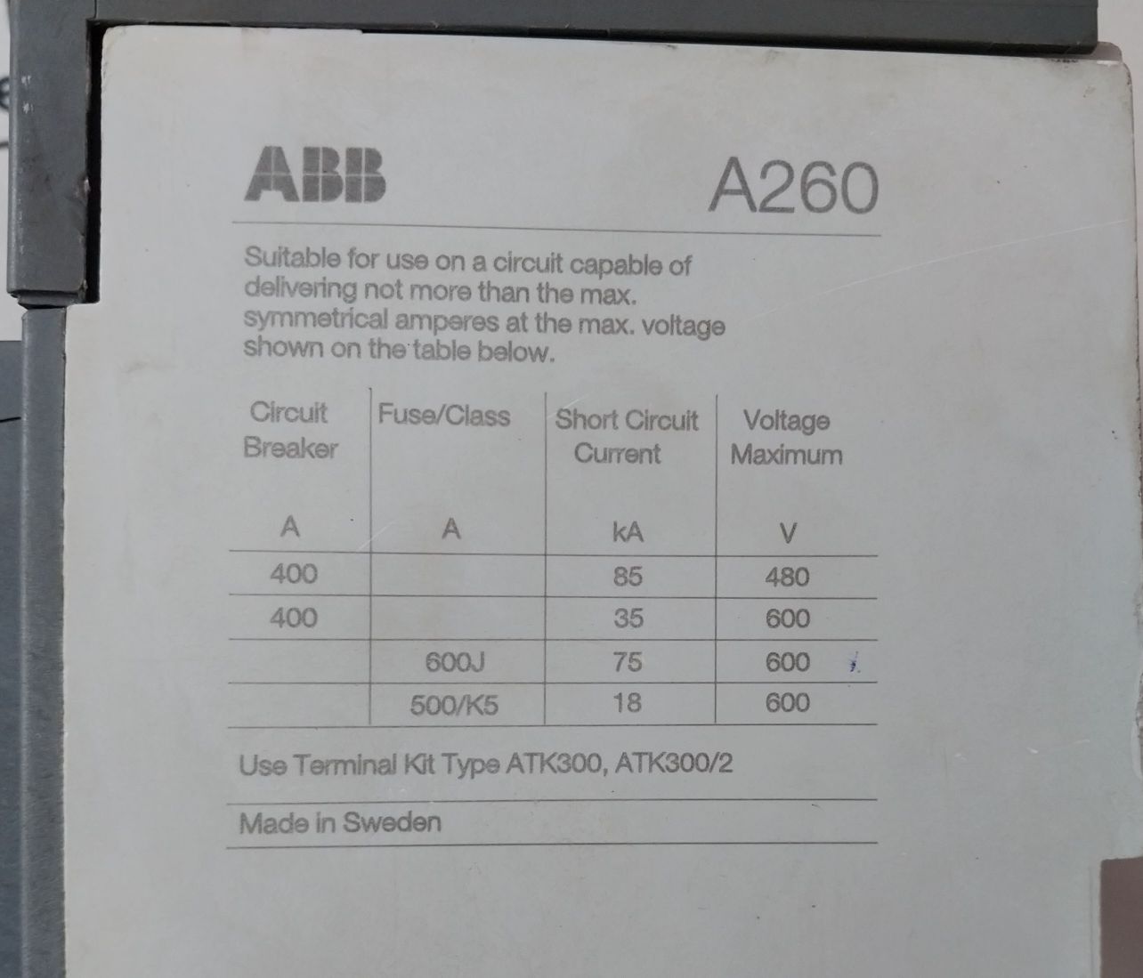Abb A260-30