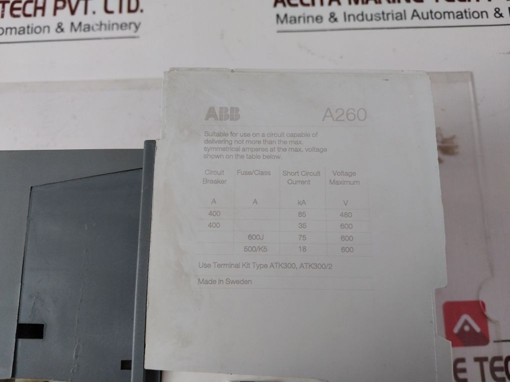 Abb A260-30 Contactor Free Shipping By Express