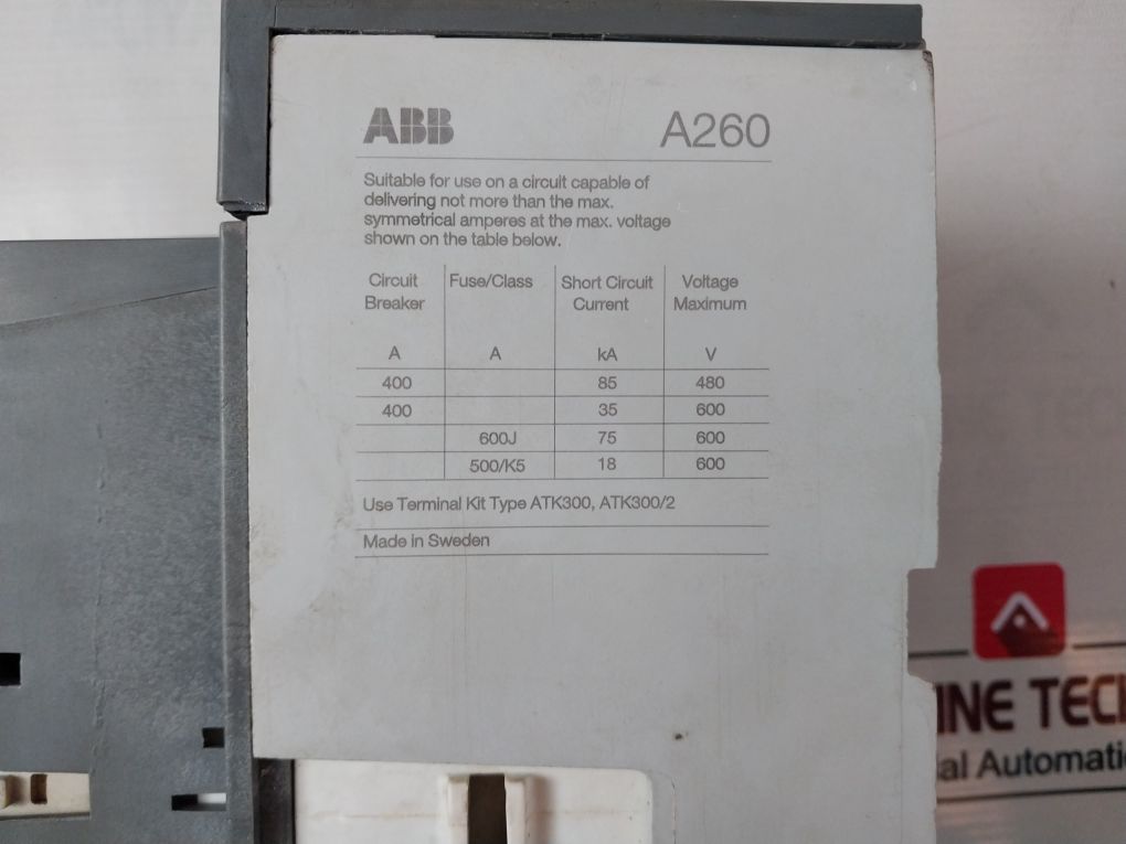 Abb A260-30 400A
