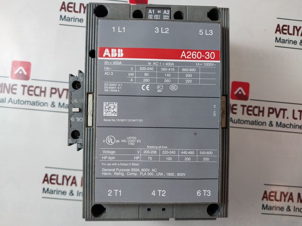 Abb A260-30 400A