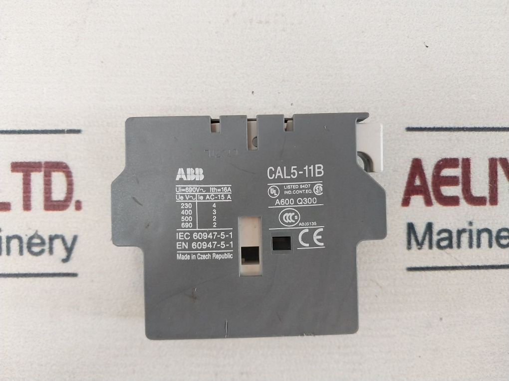 Abb A40 Contactor Cal5 Contact Blocks With Ta42 Series Overload Relays Set
