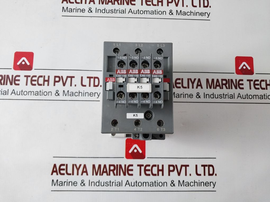 Abb A50 Contactor With Ca5-10 Auxiliary Contact Blocks