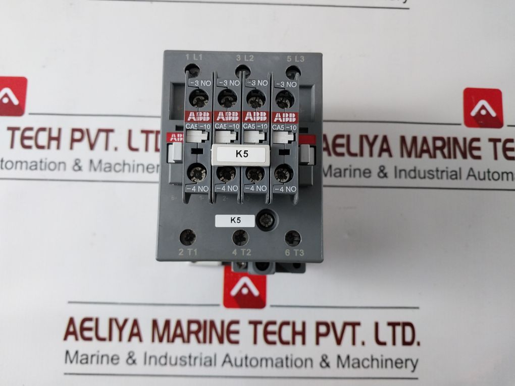 Abb A50 Contactor With Ca5-10 Auxiliary Contact Blocks