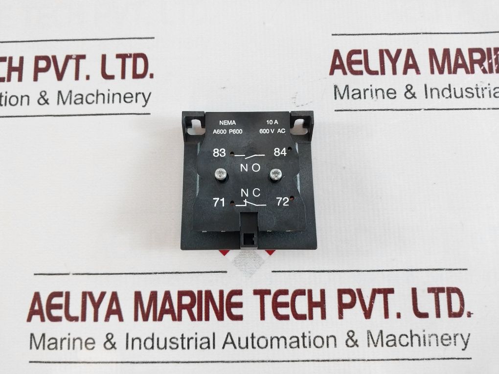 Abb Sk 829 002-d Auxiliary Contact Block A600 P600