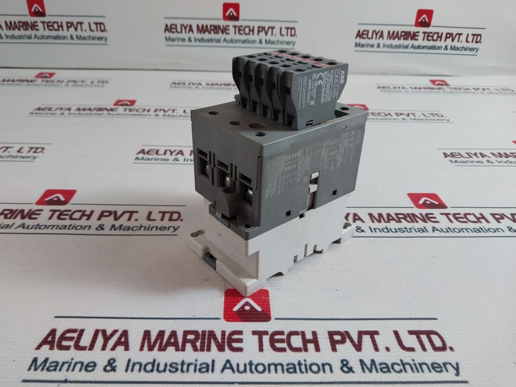 Abb A63 Contactor With Auxiliary Contact Block
