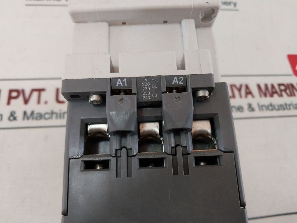 Abb A75 Contactor Cal5 Contact Block With Ta75 Du Thermal Overload Relay Set