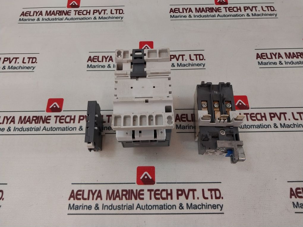 Abb A75 Contactor Cal5 Contact Block With Ta75 Du Thermal Overload Relay Set