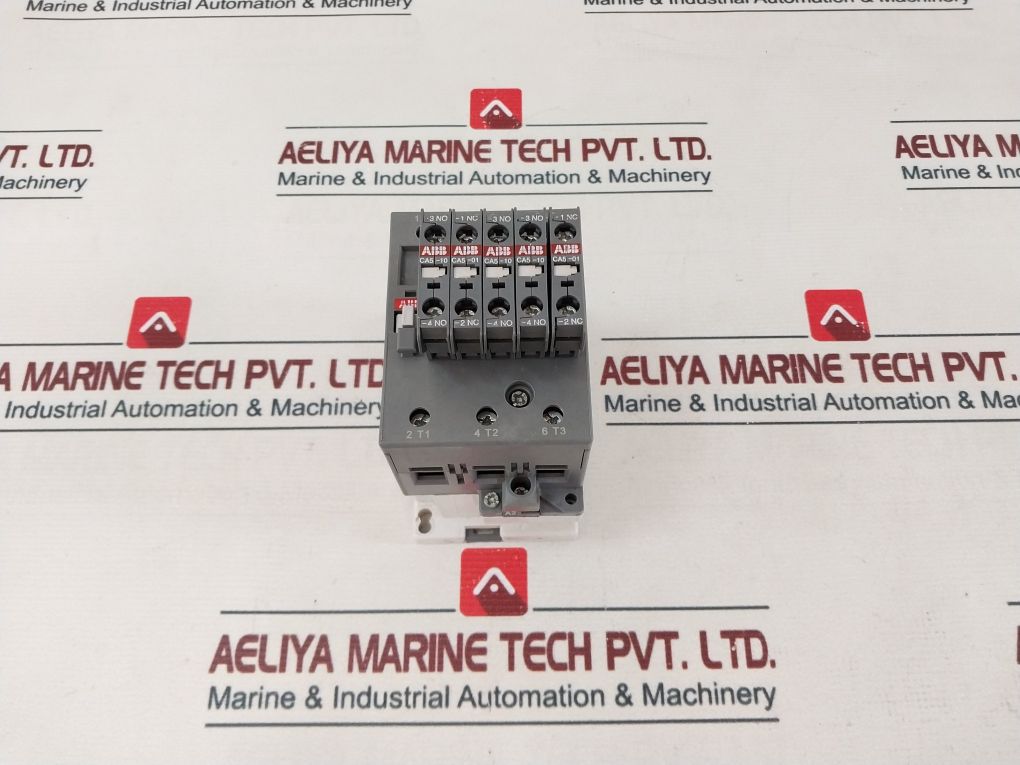 Abb A75 Contactor Cal5 Contact Block With Ta75 Du Thermal Overload Relay Set