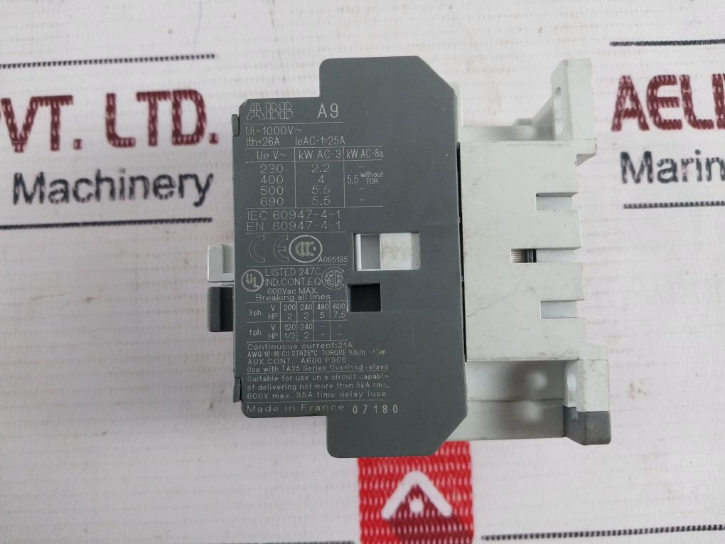 Abb A9-30-10 Contactor 110V 50Hz