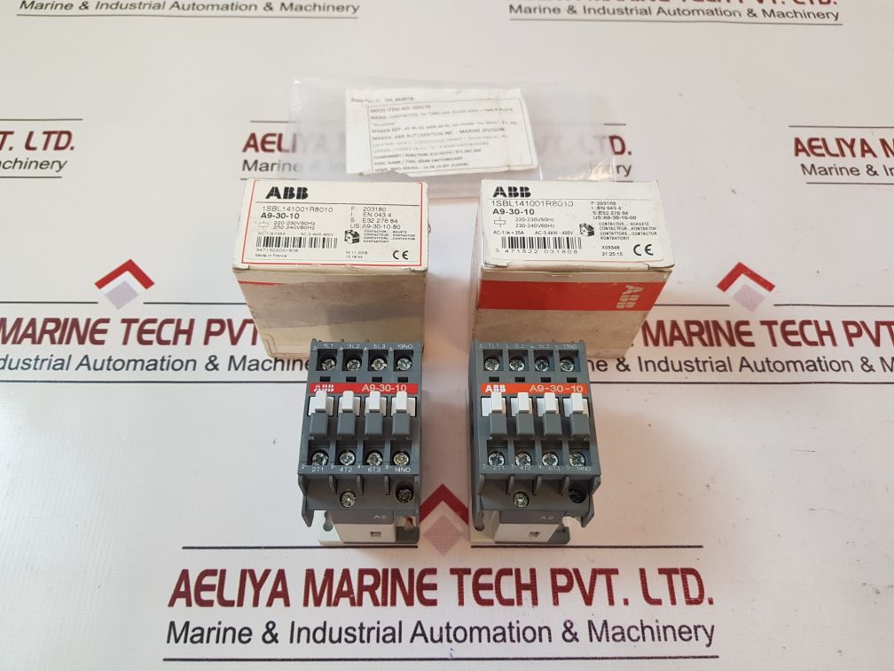 Abb A9-30-10 Contactor 1Sbl141001R8010
