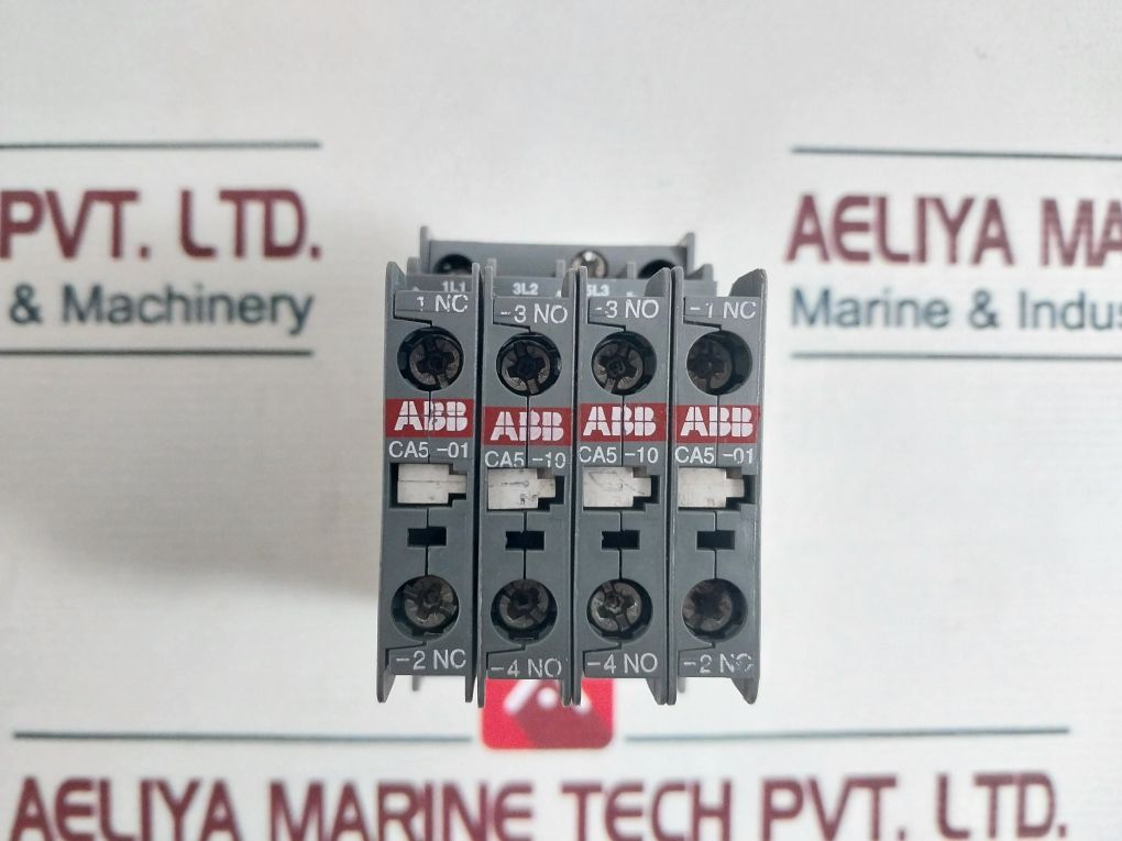 Abb A9 Ca5-01 Contactor Relay With Cal5-11 Auxiliary Contact Set