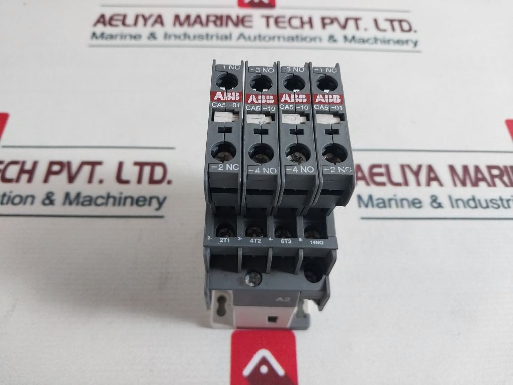 Abb A9 Ca5-01 Contactor Relay With Cal5-11 Auxiliary Contact Set