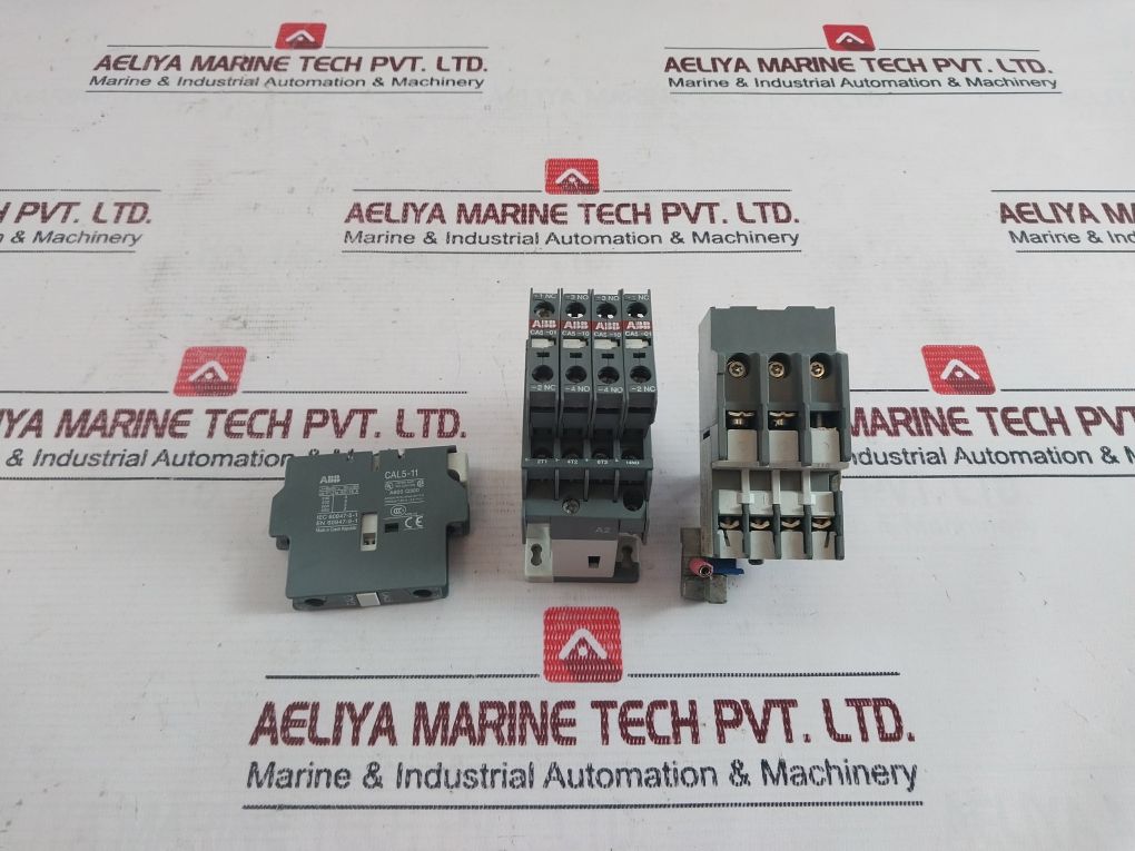 Abb A9 Ca5-01 Contactor Ta 25 Du Relay With Cal5-11 Auxiliary Contact Set