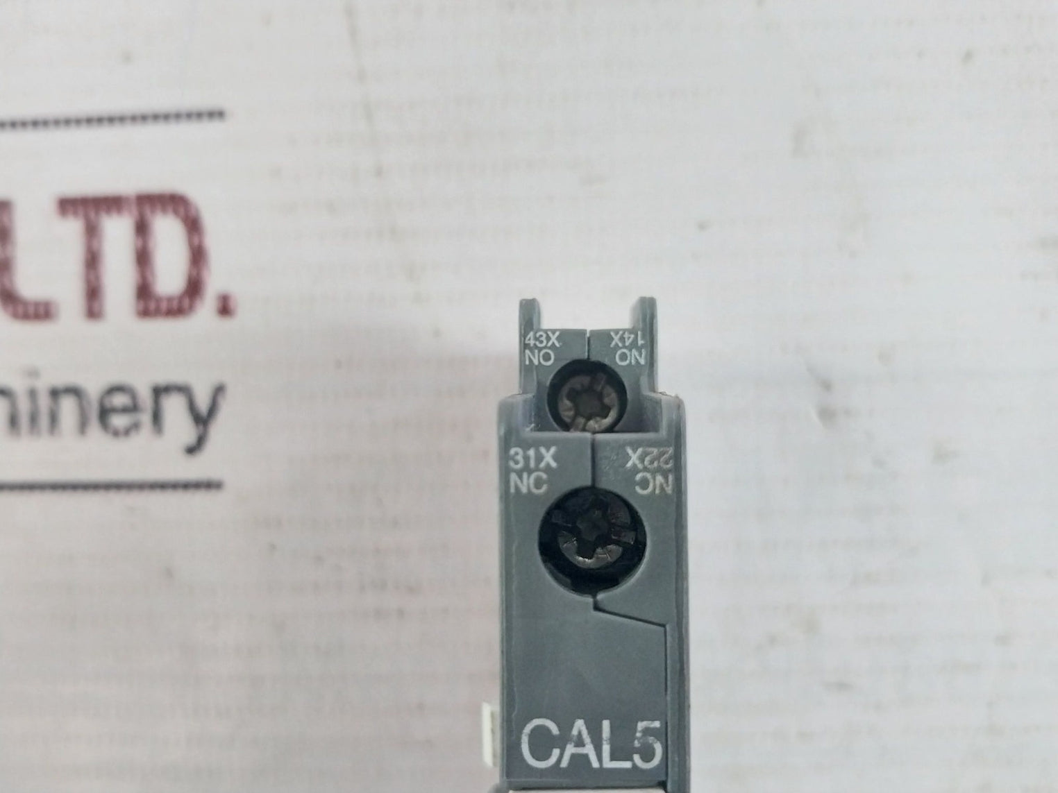 Abb A9 Ca5-01 Contactor Ta 25 Du Relay With Cal5-11 Auxiliary Contact Set