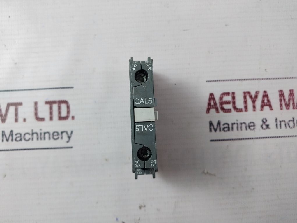 Abb Ca5-10 Contactor ,Ta25 Du Relay With Cal5-11 Auxiliary Contact Block Set
