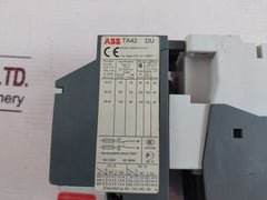 Abb A 40 Contactor Auxiliary Contact Block Cal5-11 With Ta42 Du Overload Relay