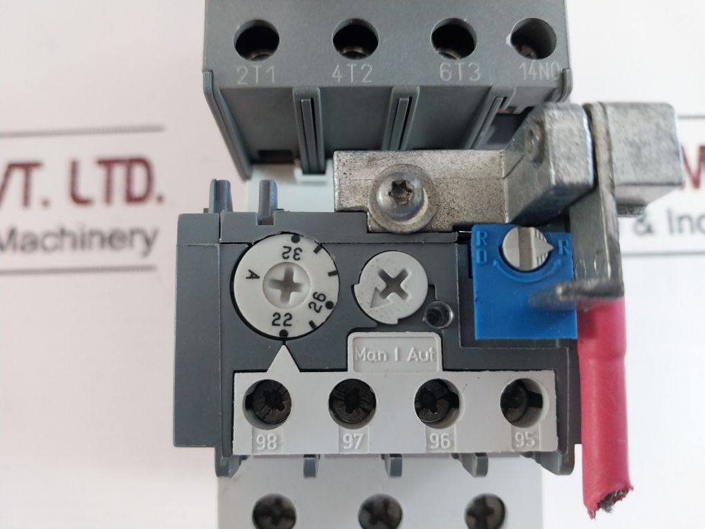 Abb A 40 Contactor Auxiliary Contact Block Cal5-11 With Ta42 Du Overload Relay