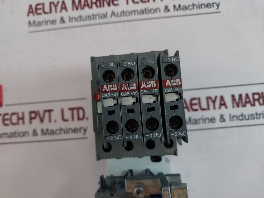 Abb A 40 Contactor Auxiliary Contact Block Cal5-11 With Ta42 Du Overload Relay