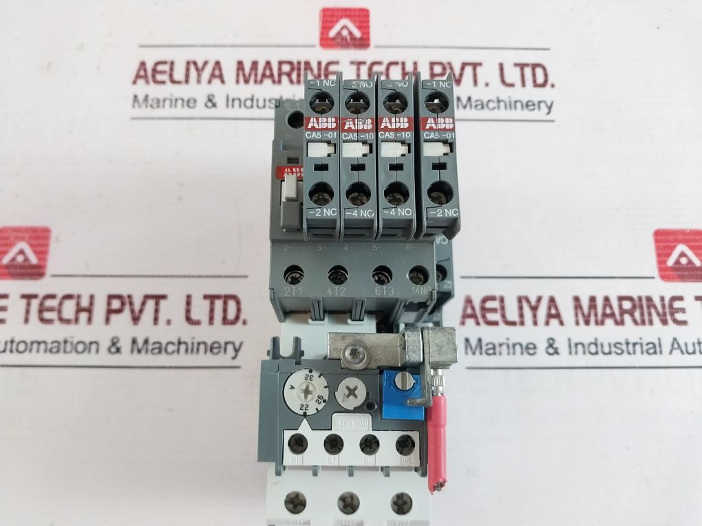 Abb A 40 Contactor Auxiliary Contact Block Cal5-11 With Ta42 Du Overload Relay