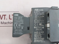 Abb A 40 Contactor Auxiliary Contact Block Cal5-11 With Ta42 Du Overload Relay