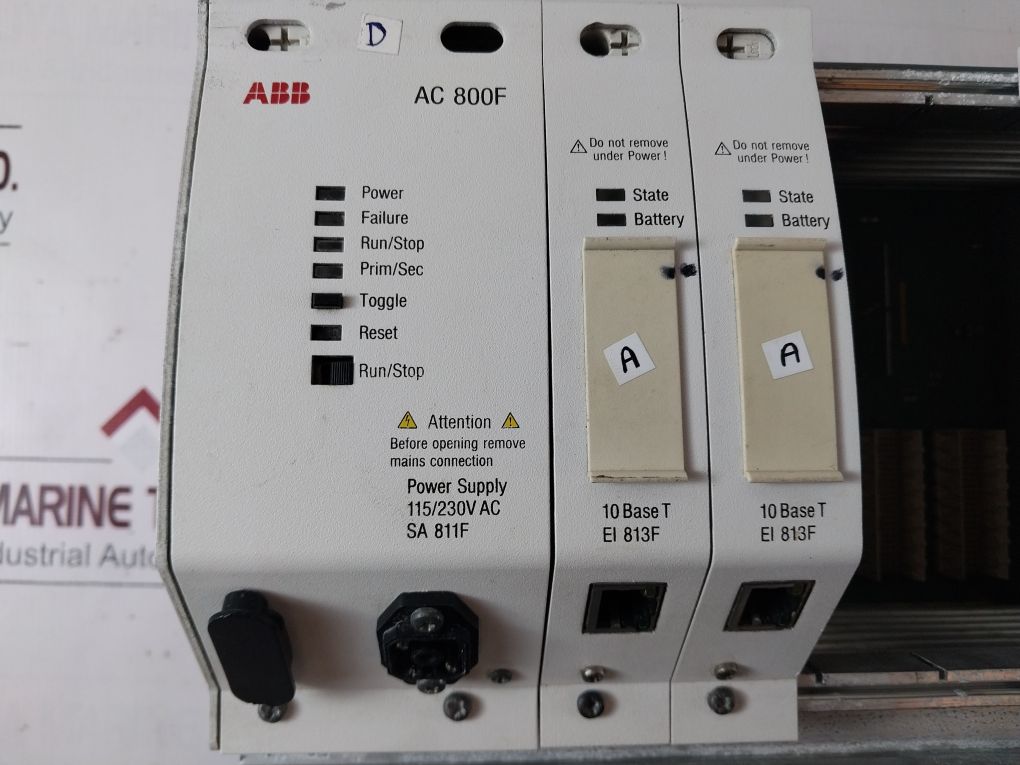 Abb Ac 800F, Sa 811F Fieldcontroller 800 Module Rack – Aeliya Marine Tech