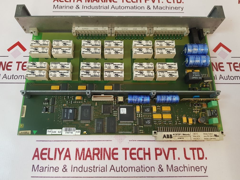 Abb Ac870PMelody Binary Output Module Cbo10
