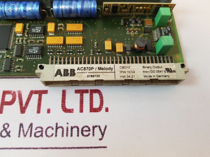 Abb Ac870PMelody Binary Output Module Cbo10
