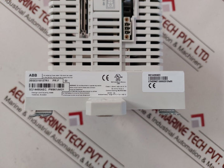 Abb Ac 800M 3Bse018157R1 Processor Unit Pr:F