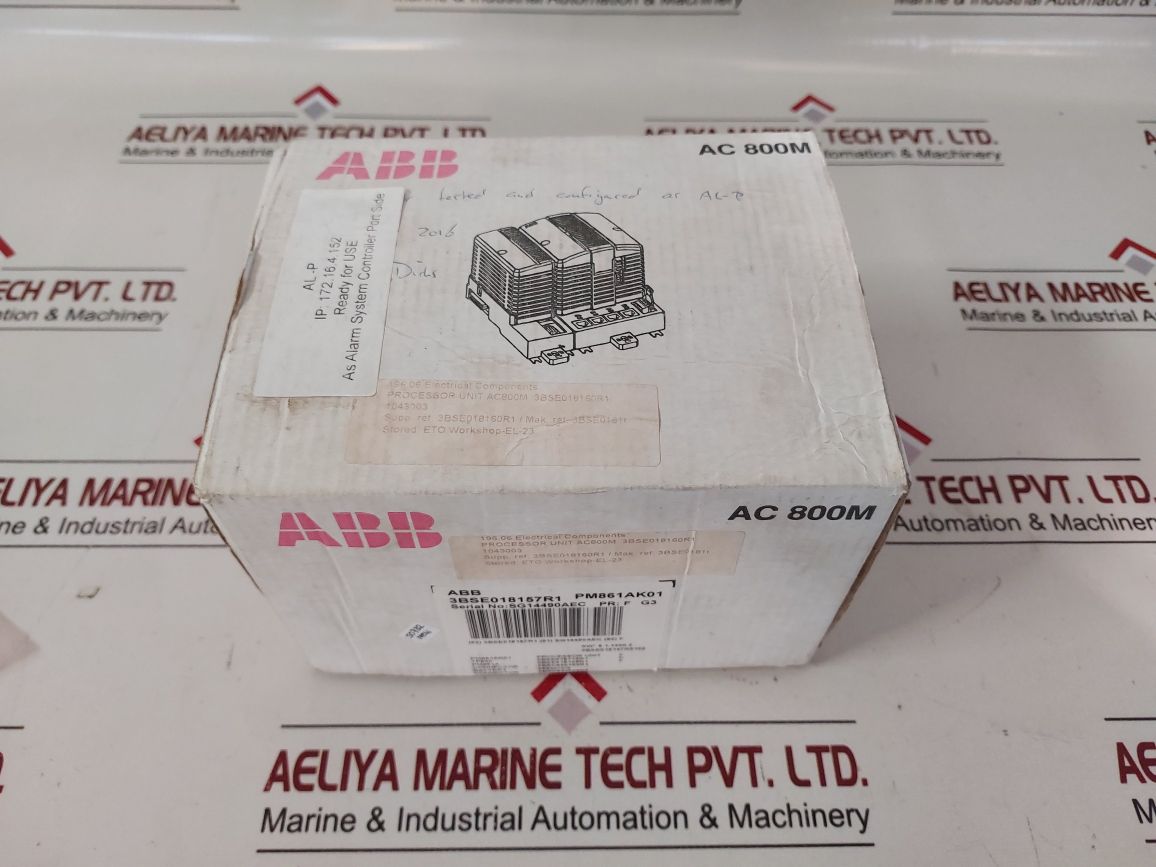 Abb Ac 800M 3Bse018157R1 Processor Unit Pr:F