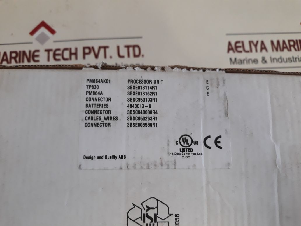 Abb Ac 800M Pm864A 3Bse018161R1 Module