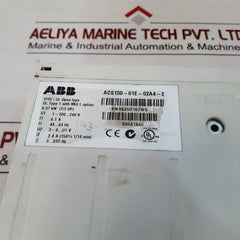 Abb Acs150-01E-02A4-2 Inverter Drive