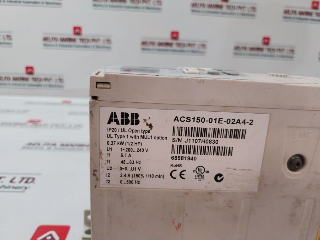 Abb Acs150-01E-02A4-2 Inverter Drive 