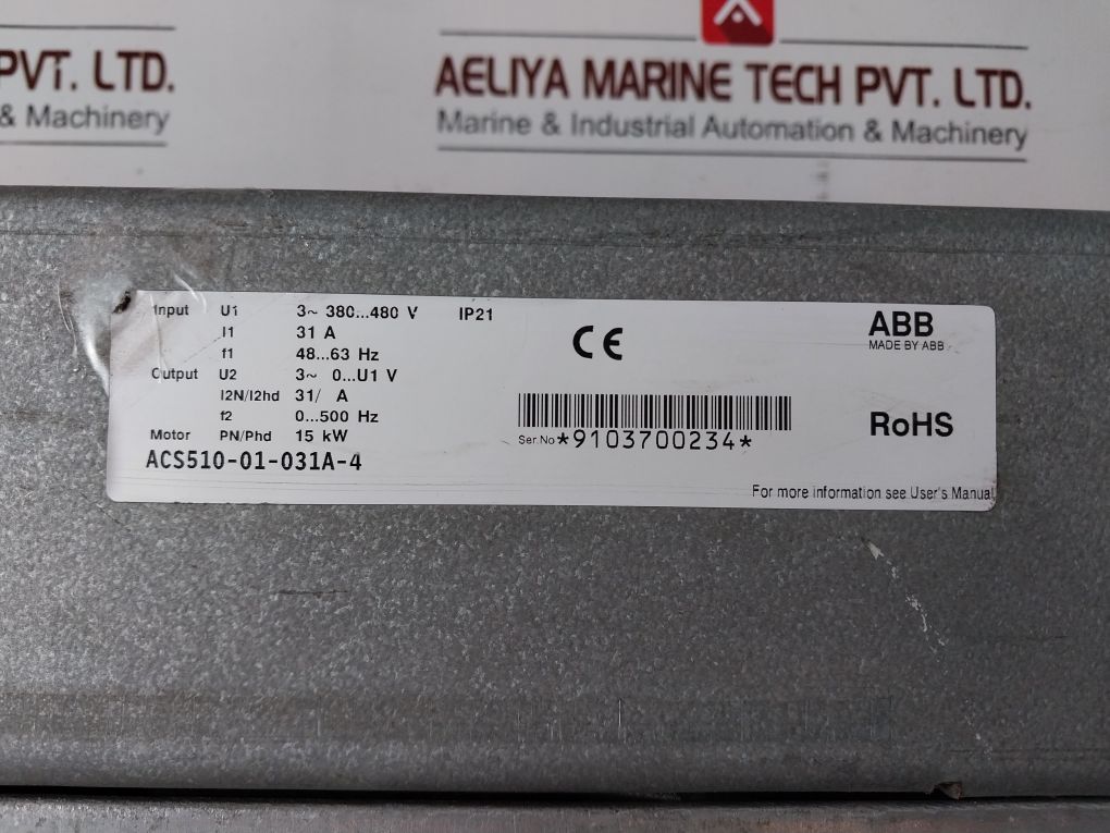 Abb Acs510 Inverter Acs510-01-031A-4