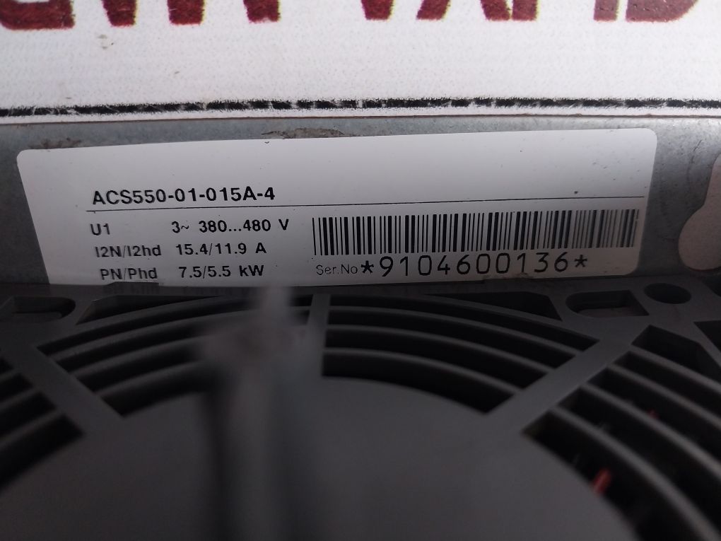 Abb Acs550-01-015A-4 Frequency Converter 380…480V