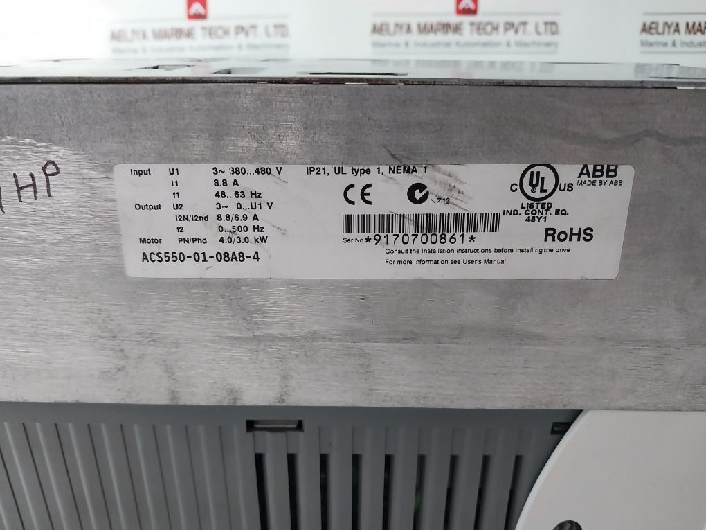 Abb Acs550-01-08A8-4 Inverter Drive