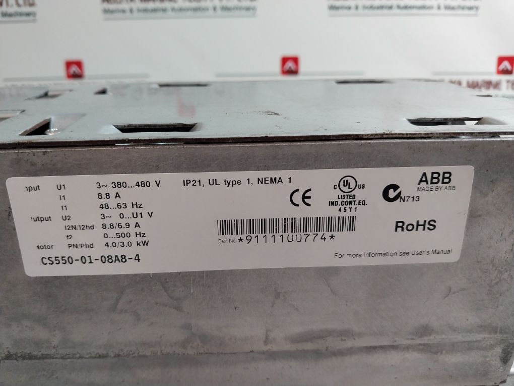 Abb Acs550-01-08A8-4 Frequency Converter