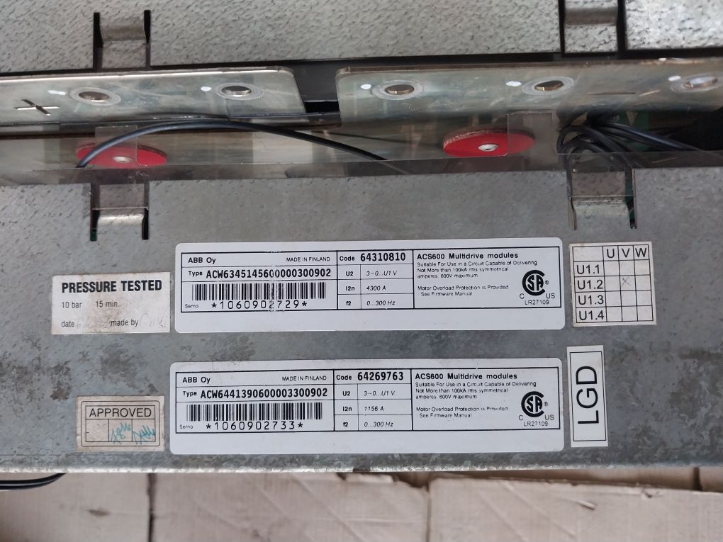 Abb Acw6345145600000300902 Acs600 Multidrive Module