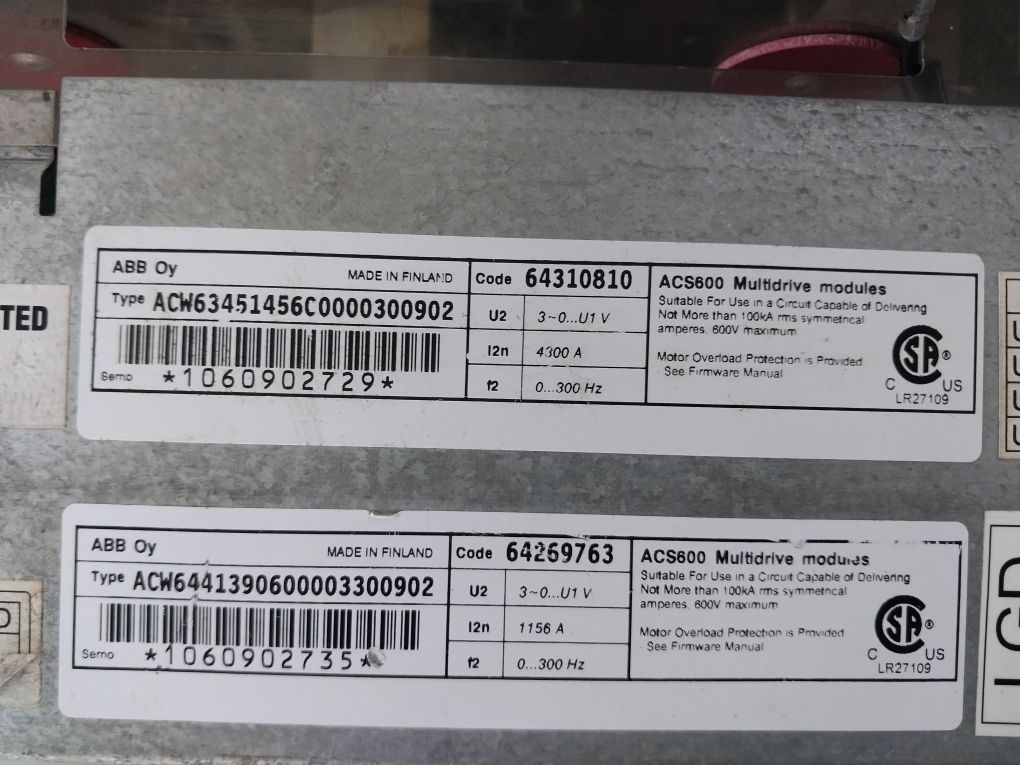 Abb 64269763 Multidrive Modules Acs600