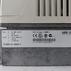 Abb Acs800-01-0009-3 Frequency Converter Inverter