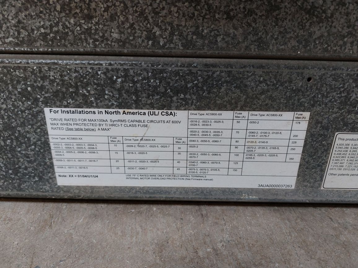 Abb Acs800-01-0205-5+B056+C132 Frequency Converter