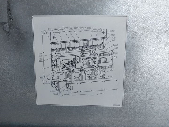 Abb Acs800-104-0580-7+C126+E205+V991 63 Hz