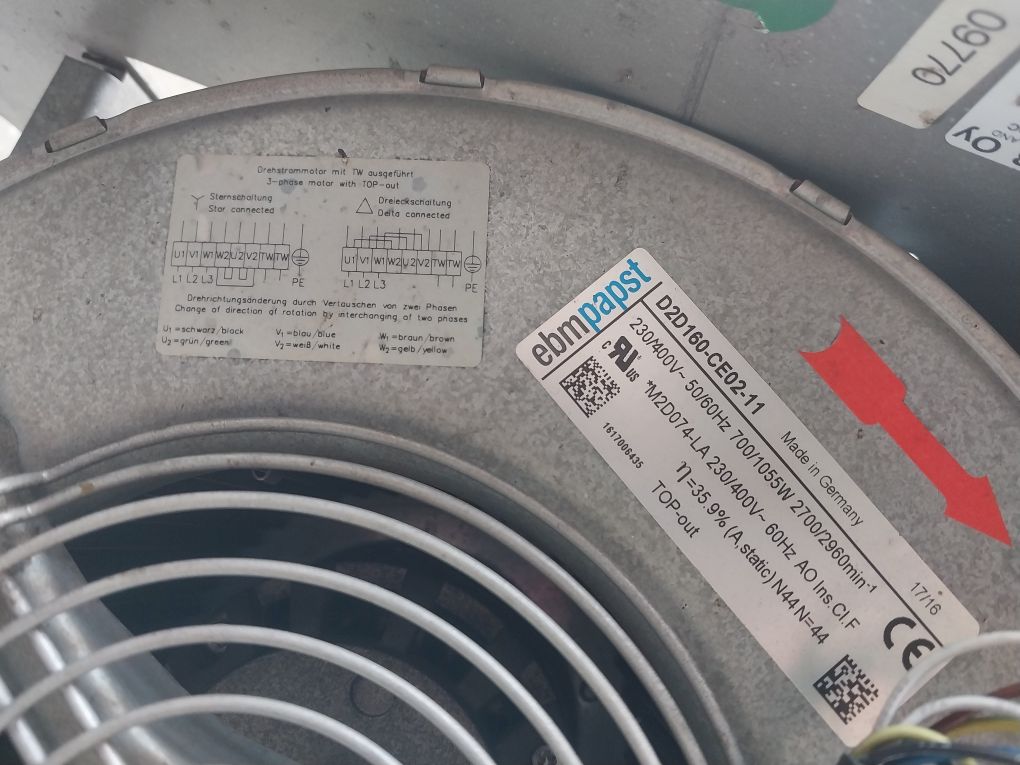 Abb Acs800-104-0580-7+C126+E205+V991 63 Hz